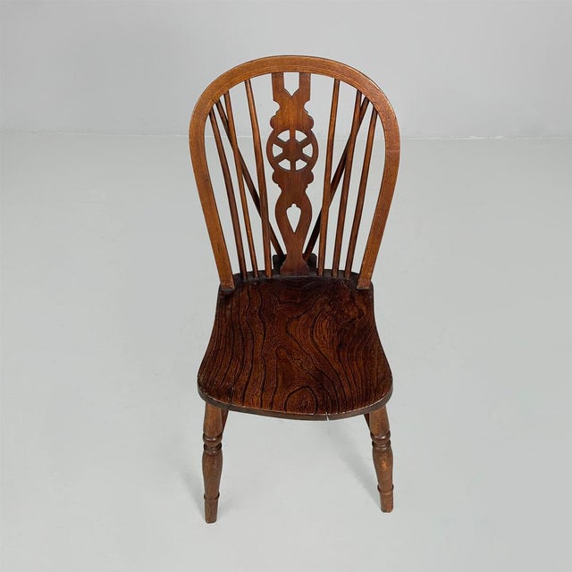 Brown Mid-Century Oak Chairs, 1930s, Set of 6 For Sale - Image 8 of 18