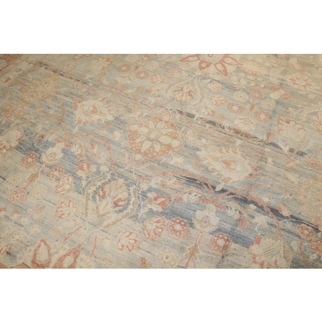 Early 20th Century Beautiful Oversize Persian Bibikabad Rug - 12' x 16'6" For Sale In New York - Image 6 of 12