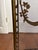 Late 19th Century French Louis XVI Brass Fireplace Screen W. Mesh Panel and Floral Details For Sale - Image 17 of 18
