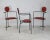 French Steel and Leather Armchairs, 1980s, Set of 3 For Sale - Image 18 of 18