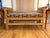 Vintage Stickley Mission Bench W/ Upholstered Seat For Sale - Image 10 of 11