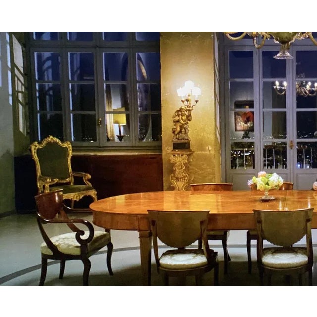 Italian Dining Chairs with Armchairs, 1790s, Set of 10 For Sale - Image 3 of 18