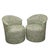 Thibaut Thibaut Ashby Swivel Chairs, Bay Point in Leaf Performance Fabric - a Pair For Sale - Image 4 of 9