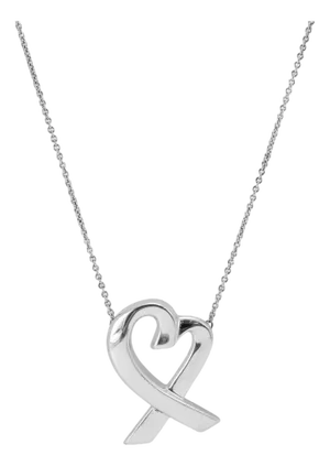 Tiffany & Co. Paloma Picasso Loving Heart Sterling Silver Pendent Necklace