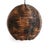 Modern Tropical Burnt Bamboo Globe Pendant Light Medium For Sale - Image 4 of 9