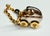 Mid-Century Modern Mid-Century Silver- and Gold-Plated Baby Carriage Artist Pendant Jewelry in the style of Cartier, 1960s For Sale - Image 3 of 13