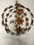 Vintage Pendant with Amber and Transparent Crystals For Sale - Image 11 of 18
