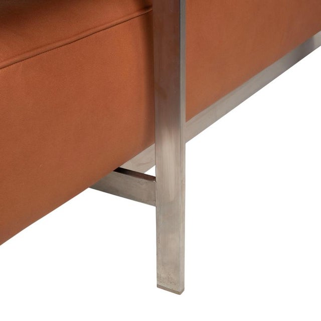 Dono 6100 Leather Corner Sofa in Orange Terracotta from Rolf Benz For Sale - Image 12 of 18