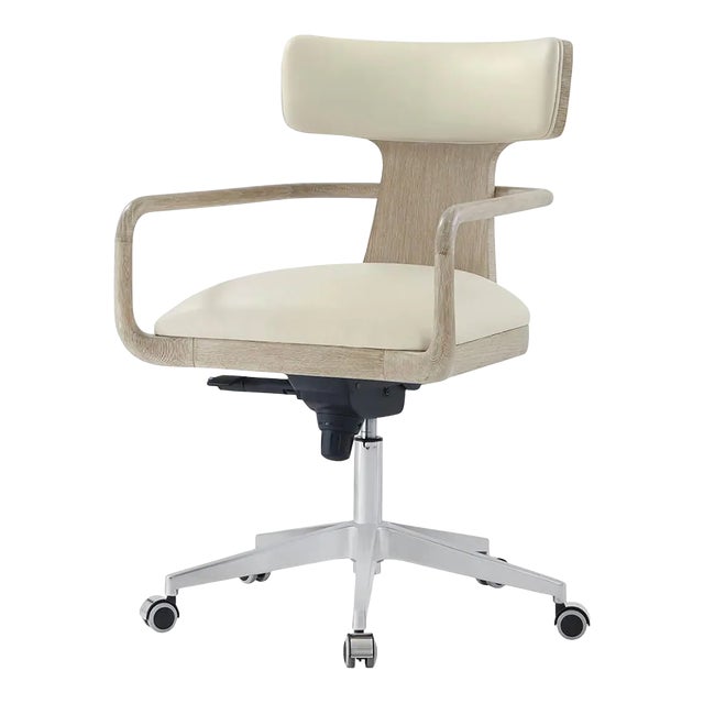 Modern Oak Office Chair For Sale