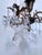 Metal 1950s Decorative Black and Bronze Chandelier For Sale - Image 7 of 10