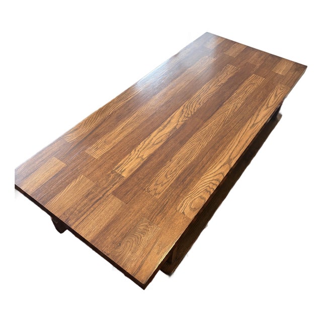 1970s Rare Lane Brutalist/MCM Coffee Table For Sale