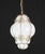 Art Deco Amazing Venetian Lantern in Murano Reticello Glass, 1950s For Sale - Image 3 of 11