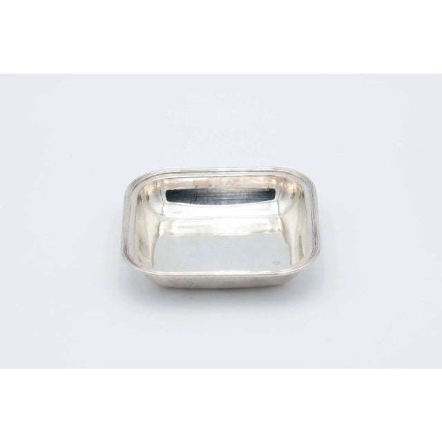 Silver Fruit Condiments Bowl For Sale - Image 3 of 3