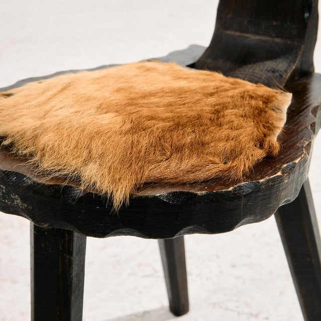 Vintage Hand-Crafted Side Chair, 1970s For Sale - Image 16 of 17