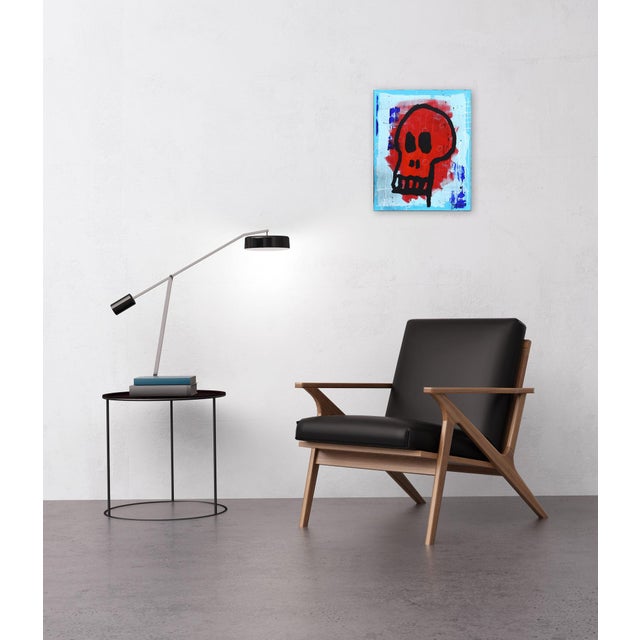Paint "Whatever 3" Contemporary Abstract Mixed-Media Painting by Soren Grau For Sale - Image 7 of 9