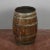 Small Wine Barrel with Wooden Staves and Metal Bands, 20th Century For Sale - Image 16 of 18