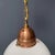 Opaline Glass Bulb Lamp with Copper Furrant For Sale - Image 6 of 18