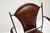 Set of Vintage French Iron and Leather Armchairs, 1960s For Sale - Image 11 of 13