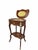 Rococo Vintage French Louis XV Style Marquetry Jewelry Cabinet For Sale - Image 3 of 9