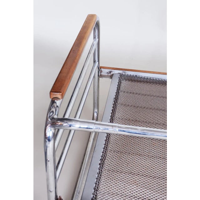 Bauhaus Sofa in Beech & Leather attributed to Thonet, 1930s For Sale - Image 12 of 12