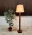 Danish Floor Lamp with Wild Silk Lampshade, 1960s For Sale - Image 9 of 18