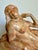 Mid 20th Century Pair of Vintage Italian Reclining Nude Figural Bookends in Terracotta Finish For Sale - Image 5 of 16