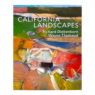 " California Landscapes " 1st Edtn Richard Diebenkorn & Wayne Thiebaud Lithograph Print Large Hardcover Exhibition Art Book For Sale