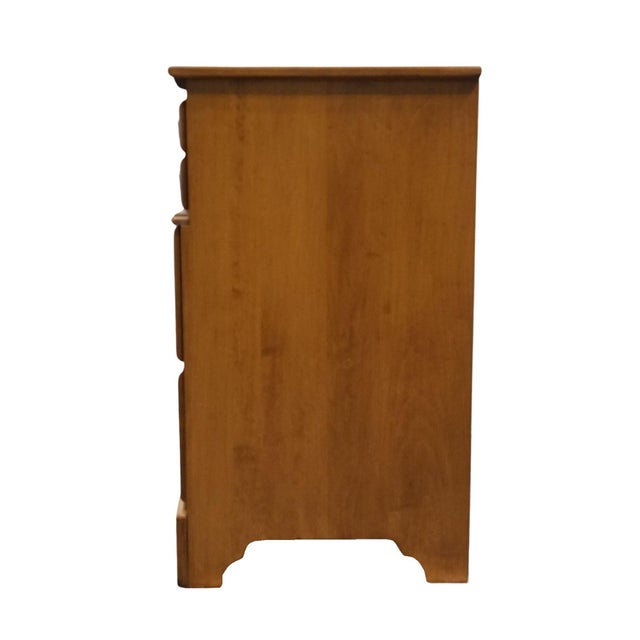 Sprague & Carleton Solid Hard Rock Maple Colonial Early American 58" Triple Dresser 210-B130 601-8 For Sale - Image 10 of 13