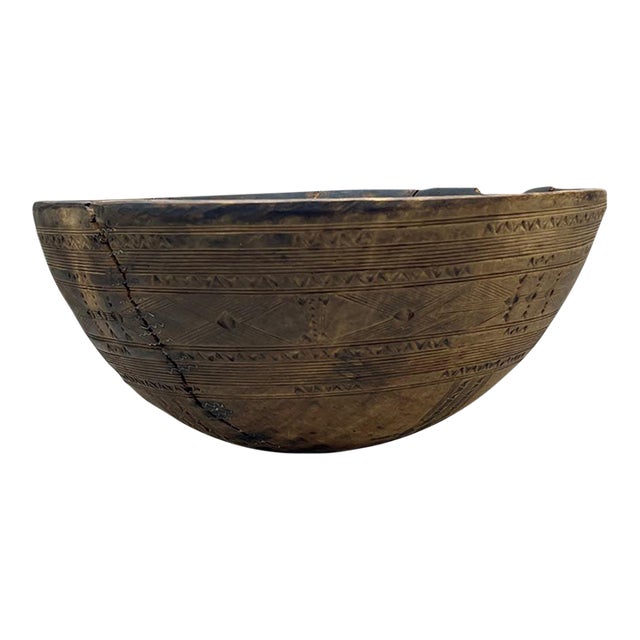 Antique African (Taureg) Wooden Bowls For Sale