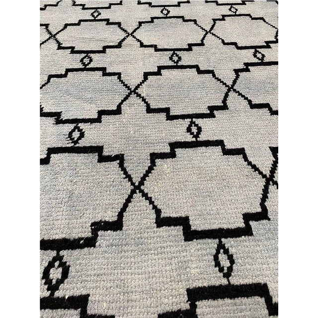 Handwoven Moroccan Style Area Rug 8x13 For Sale In Dallas - Image 6 of 12