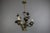 Hollywood Regency Style Floral Three-Light Chandelier, France, 1970s For Sale - Image 15 of 18