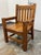Mission Mission Oak Armchair, Vintage For Sale - Image 3 of 12