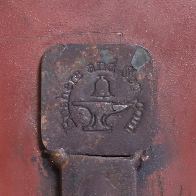 Tile Plaque With Iron Frame For Sale - Image 9 of 10