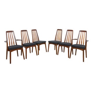 Mid-Century Teak Dining Chairs, United Kingdom, 1960s, Set of 6 For Sale