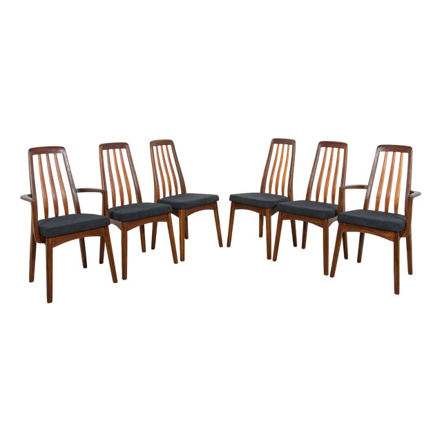 Mid-Century Teak Dining Chairs, United Kingdom, 1960s, Set of 6 For Sale
