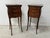 Small Louis XV Style Marquetry Commodes with Marble Tops, 1900s, Set of 2 For Sale - Image 13 of 13