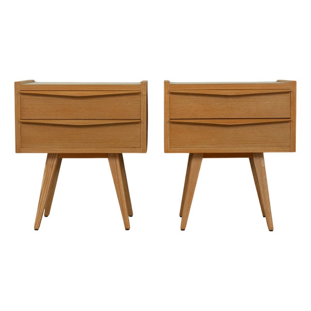 Vintage Bedside Tables, 1950s, Set of 2 For Sale