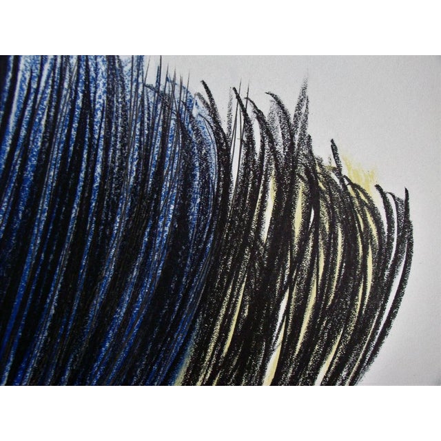 After Hans Hartung, Pastel P.1960-116, 1961, Offset Lithograph For Sale - Image 8 of 11