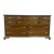 Vintage Stickley Cherry 10 Drawer Chippendale Style Dresser For Sale