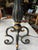 Modern Vintage Metal Work Detailed Table Lamp For Sale - Image 3 of 5