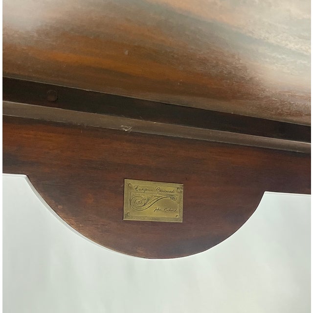 Late 20th Century John-Richard "European Crossroads" Inlay Console Table For Sale - Image 12 of 18