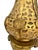 Pair, Meiji Period Japanese Gilt Bronze & Parchment Pierced Lanterns Hang or Table For Sale - Image 11 of 12