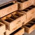 Wood Large Vintage French Bank of Drawers, 1930s For Sale - Image 7 of 13