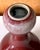 Tall Antique Chinese Langyao Red Porcelain Vase Qing Qianlong Mark For Sale - Image 10 of 18