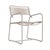 Brown Jordan Walter Lamb Aluminum Arm Chair, Dove frame with Pebble fabric For Sale - Image 13 of 13