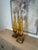 Mid-Century Modern Amber Vintage Murano Teardrop Lamps – A Pair For Sale - Image 3 of 11