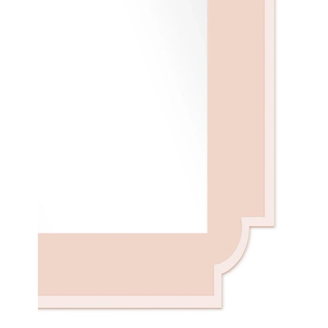 Contemporary Fleur Home x Chairish Camp Mirror in Pink Ground, 24x36 For Sale - Image 3 of 3