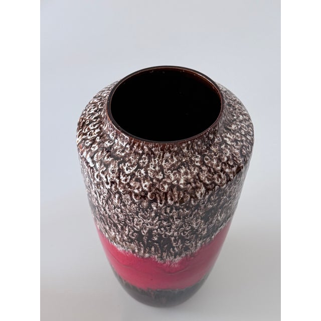 Large Model 517-50 Fat Lava Floor Vase from Scheurich Keramik, 1960s For Sale - Image 6 of 7