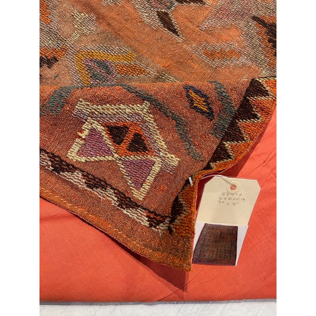 Antique Abstract Verneh Rug For Sale - Image 4 of 9