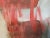 M. P. Landis Red & White Abstract Painting For Sale - Image 4 of 9